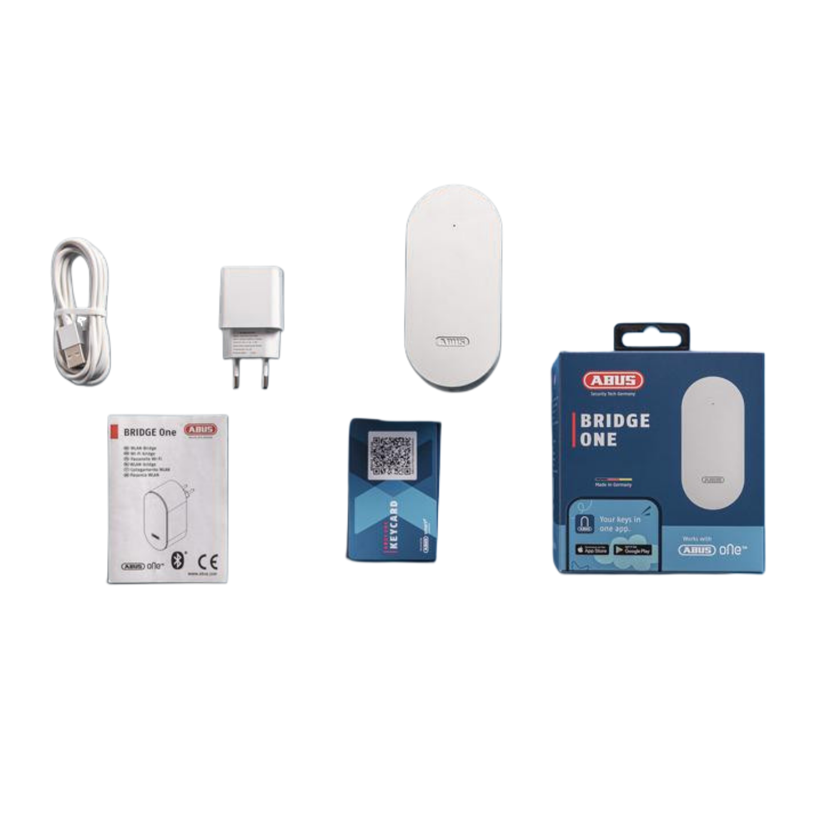 ABUS WLAN-Bridge One CFW4100 weiß - Lieferumfang